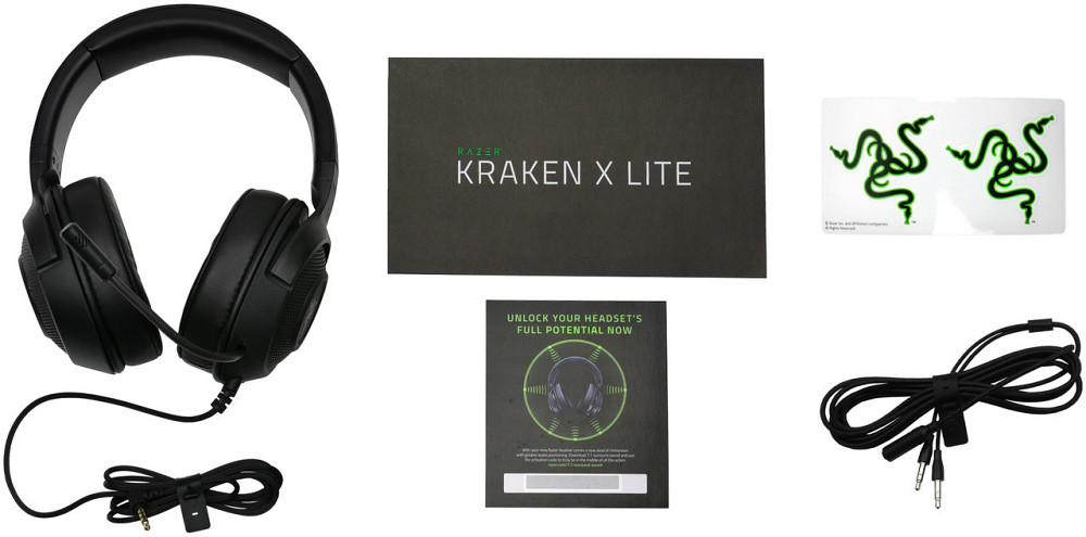 Гарнітура Razer Kraken X Lite Black (RZ04-02950100-R381) Чорний Харьков - изображение 2