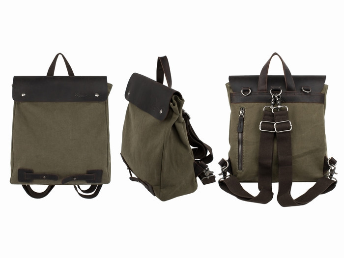 Рюкзак городской цвета хаки Backpack Киев - изображение 1