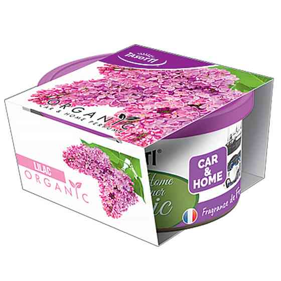 Ароматизатор для авто консерва "Organic" Lilac (Бузок) 42г Tasotti Київ
