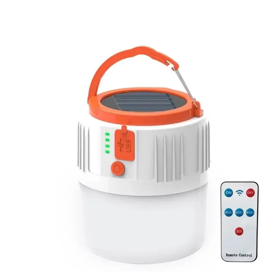 Кемпінговий ліхтар (лампа) TM-B42 на сонячних батареях + Power bank Вінниця