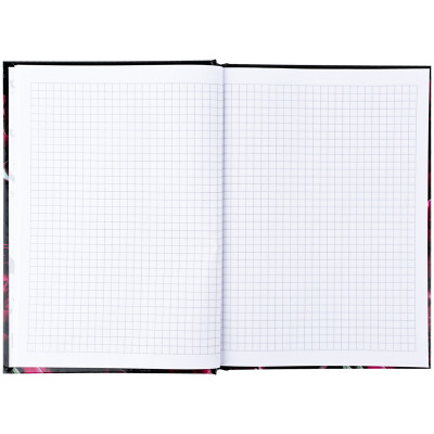 Книга записная Axent Crimson fleur А5, 96 листов, клетка, твердая обложка (8459-4-A) Винница - изображение 4