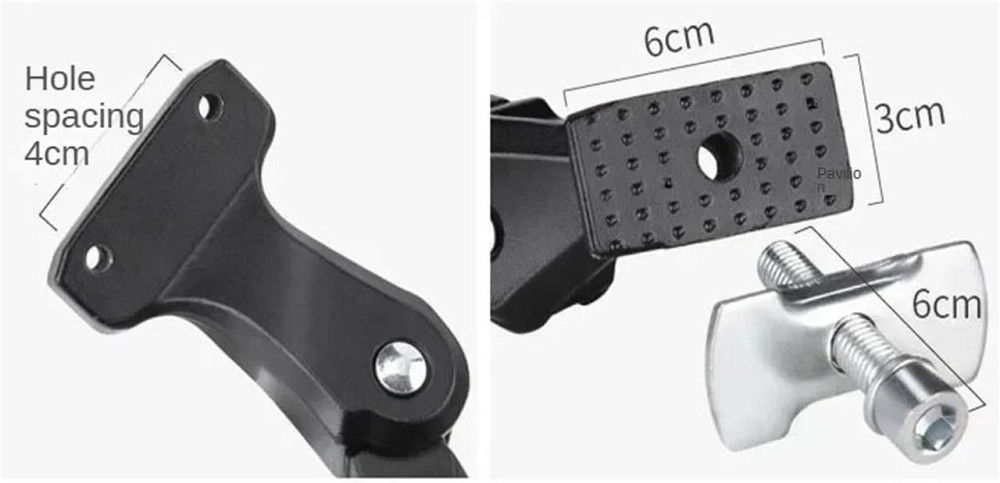 Підніжка для велосипеда, бічна підставка регульована для колес 22–29″ складна для міського трекінгового гідридного ровера Київ - фото 4