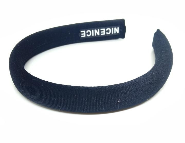 Обруч на голову тонкий чорний Київ - фото 1