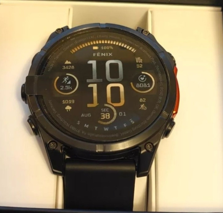 Смарт -Часы Garmin Fenix 8 47mm black Amoled 010-02904-00 Киев - изображение 2