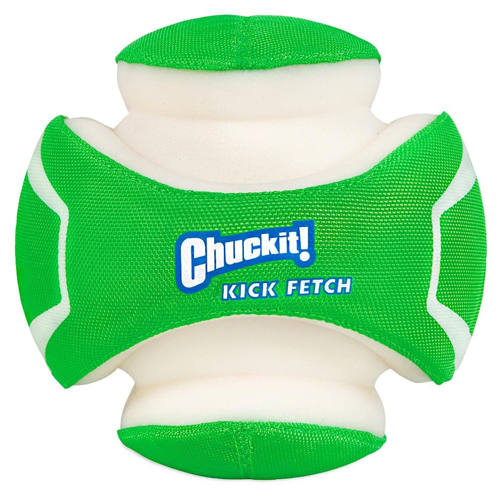 Светящийся мяч в темноте для собак Chuckit! Kick Fetch Max Glow игрушка для активных игр, размер S Винница - изображение 2