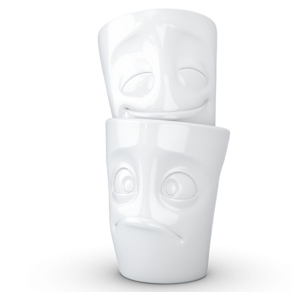 Набір чашок Tassen "Оптимізм і Мрійник" (350 мл), порцеляна Рівне - фото 5