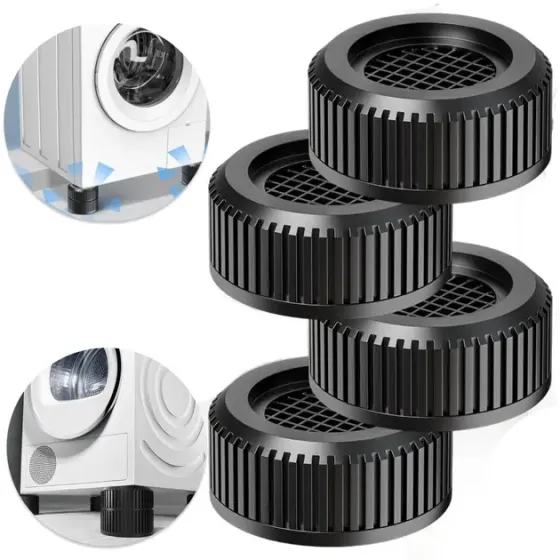 Подставки под стиральную машину антивибрационные для холодильника и другой мебели 4 шт. 7,5х3,5х6 см Коломия