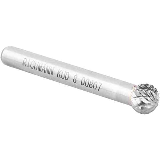 Борфреза по металу твердосплавна Richmann сферична KUD 8 мм (C8914) Коломыя