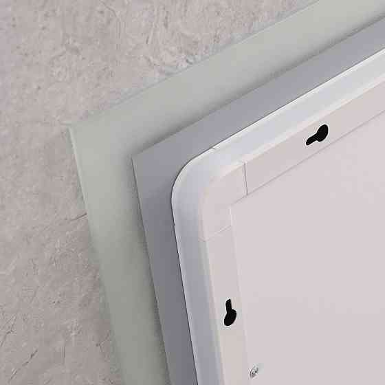 Дзеркало Mixxus FLAT MR04-80x60 з LED Touch, Anti-fog, димером, регулюванням яскравості, годинником  ( MI6928 ) 26473 Харків