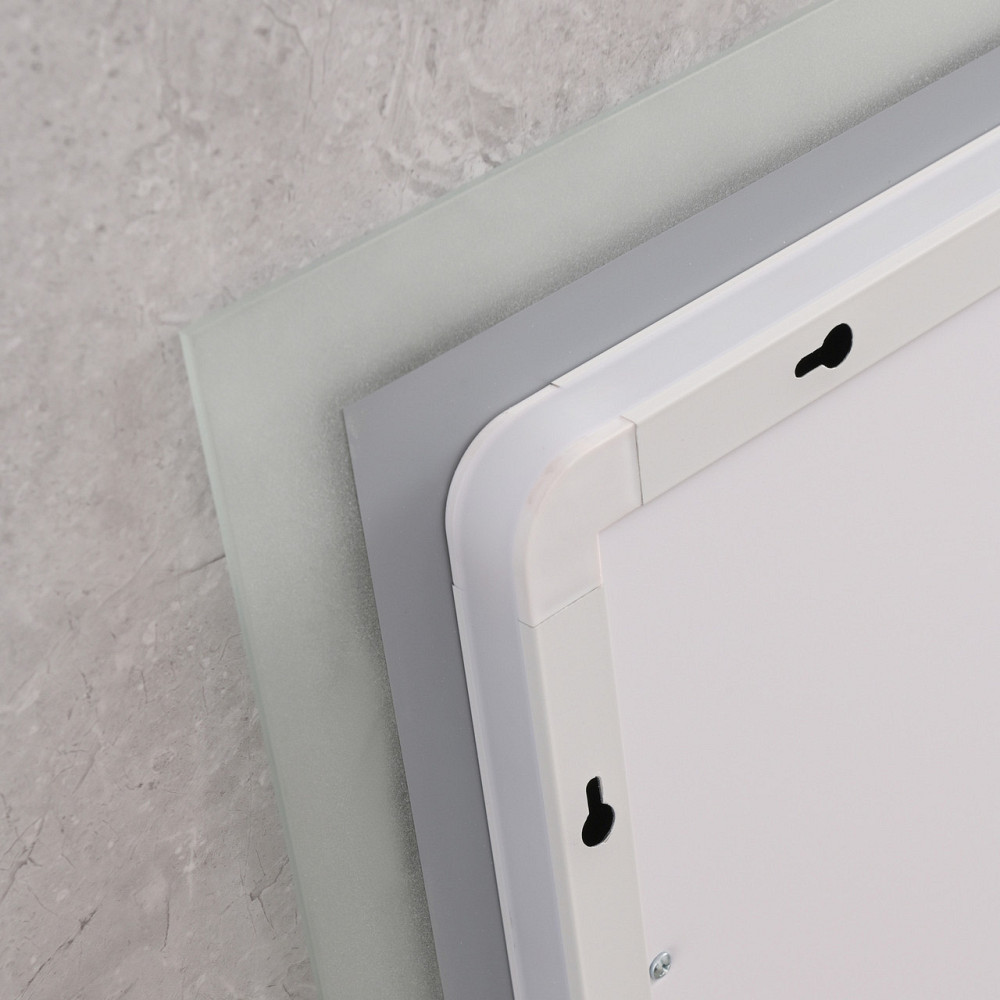 Дзеркало Mixxus FLAT MR04-80x60 з LED Touch, Anti-fog, димером, регулюванням яскравості, годинником  ( MI6928 ) 26473 Харків - фото 4