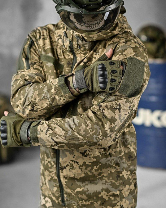 Весняна тактична куртка Mossad піксель Одеса - фото 4