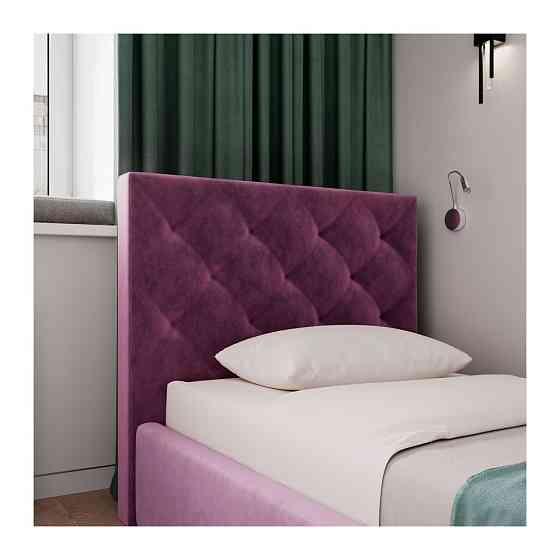 Ліжко BristolDesign Misty DK Violet VIP з додатковою металевою цільнозварною рамою 120x190 фіолетовий Київ