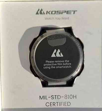 Наручний смарт-годинник Kospet TANK T3 Black. Київ