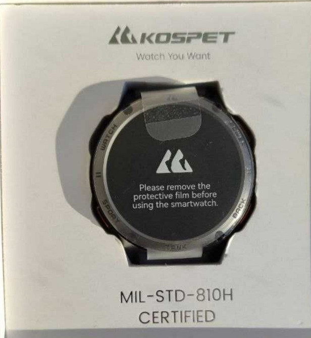 Наручний смарт-годинник Kospet TANK T3 Black. Київ - фото 1