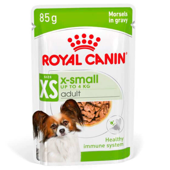 Royal Canin X-Small Adult (Роял Канін Х Смал) вологий корм для маленьких собак до 4 кг від 10 м. 85 г х 12 шт 85 г х 12 шт Запоріжжя