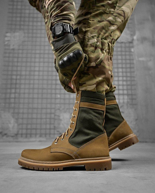 Літні тактичні черевики AGRIS кайот/олива ДЛ6466 Одеса - фото 1