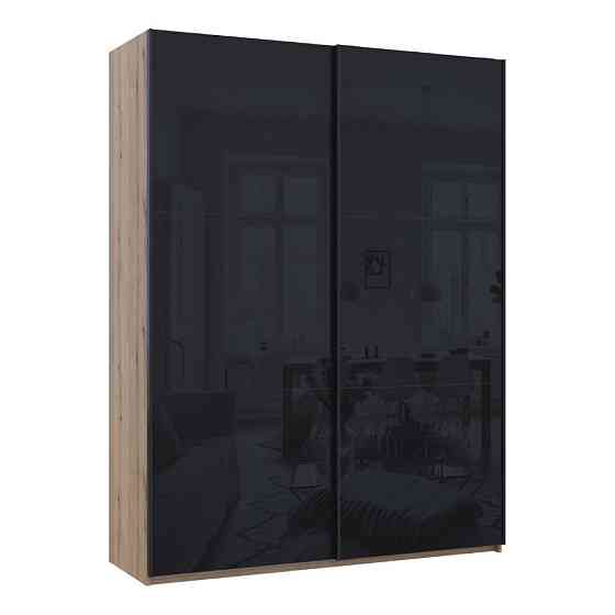 Шафа купе Doros G-Caiser Дуб Евок 2 Стекла / 3 частини 180х60х240 (DRS-011574) Дніпро