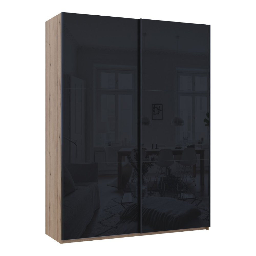 Шкаф купе Doros G-Caiser Дуб Эвок 2 Стекла/3 части 180х60х240 (DRS-011574) Днепр - изображение 5