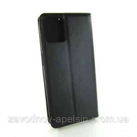 Чохол книжка Motorola Moto G54 Шкіряний (чорний) Одеса