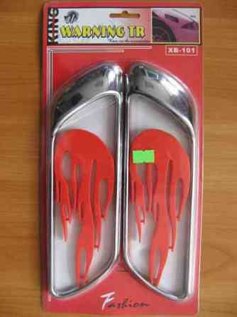 Накладки декоративные ХВ-101 silver огонь (пара) Винница