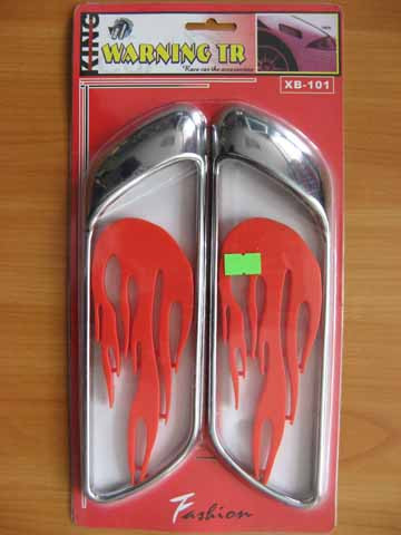 Накладки декоративные ХВ-101 silver огонь (пара) Винница - изображение 2