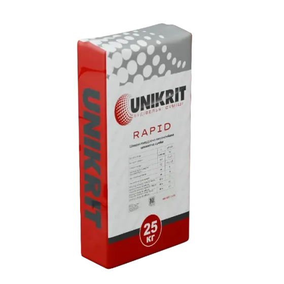 Быстро закалённый высокопрочный компаунд Unikrit Rapid Харьков