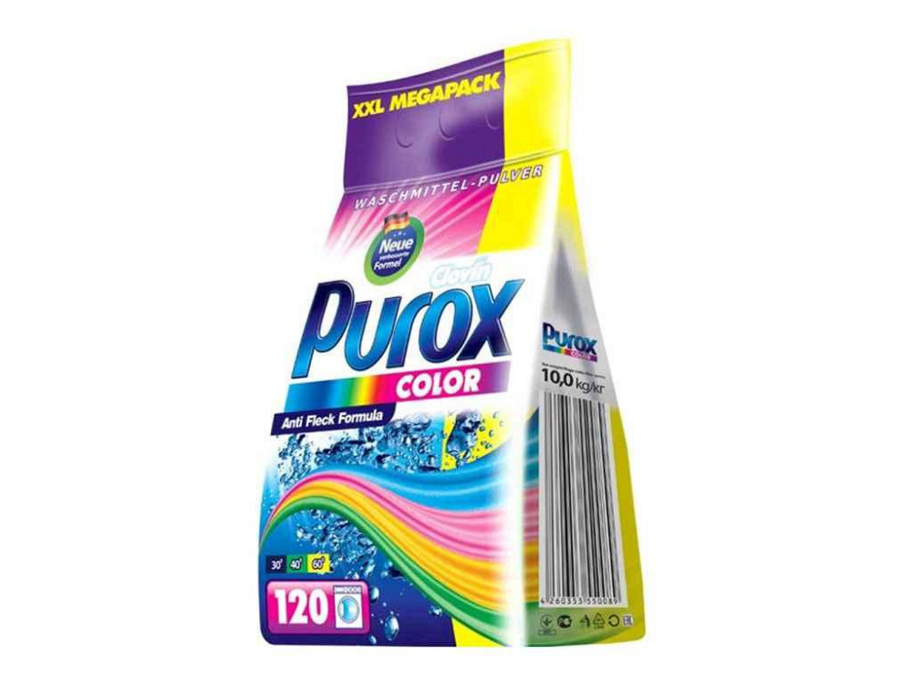 Пральний порошок 10кг п/е Color ТМ PUROX Київ - фото 1