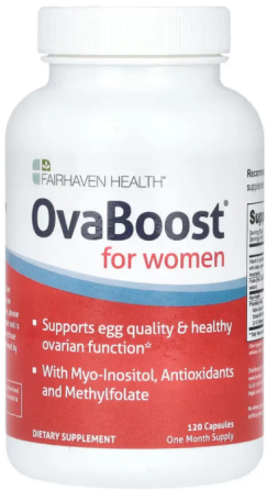 Комплекс для здоровья яйцеклеток Fairhaven Health OvaBoost® For Women 120 капс Киев