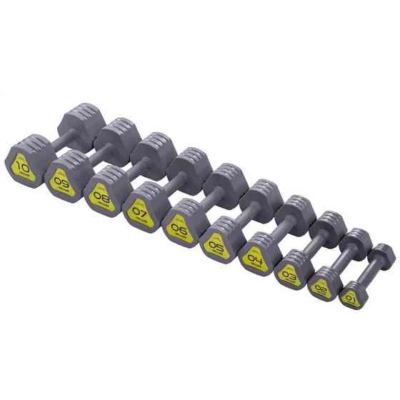 Гантель 8 кг покрытие TPU Zelart-2678-8 Гантели, гири, штанги и диски Киев