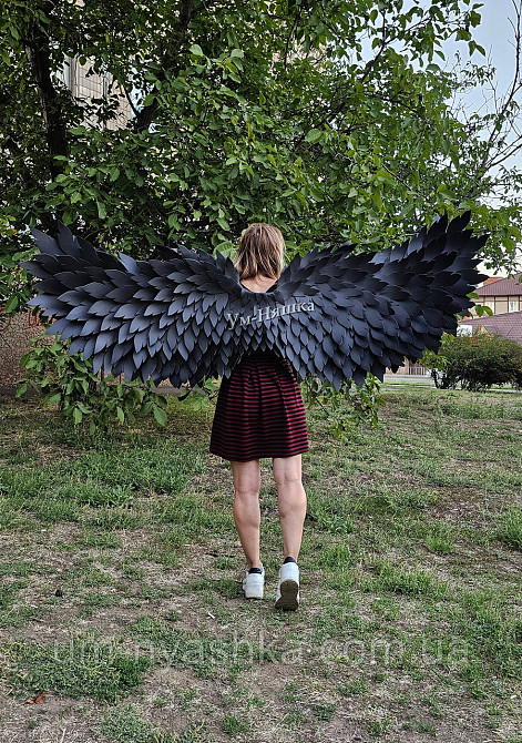 Чорні гнучкі великі крила дорослі Кривий Ріг - фото 5