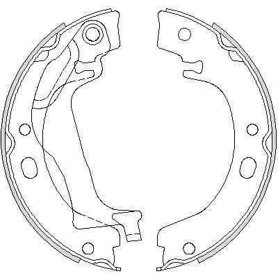 Гальмівні колодки REMSA 4753.00 Вінниця