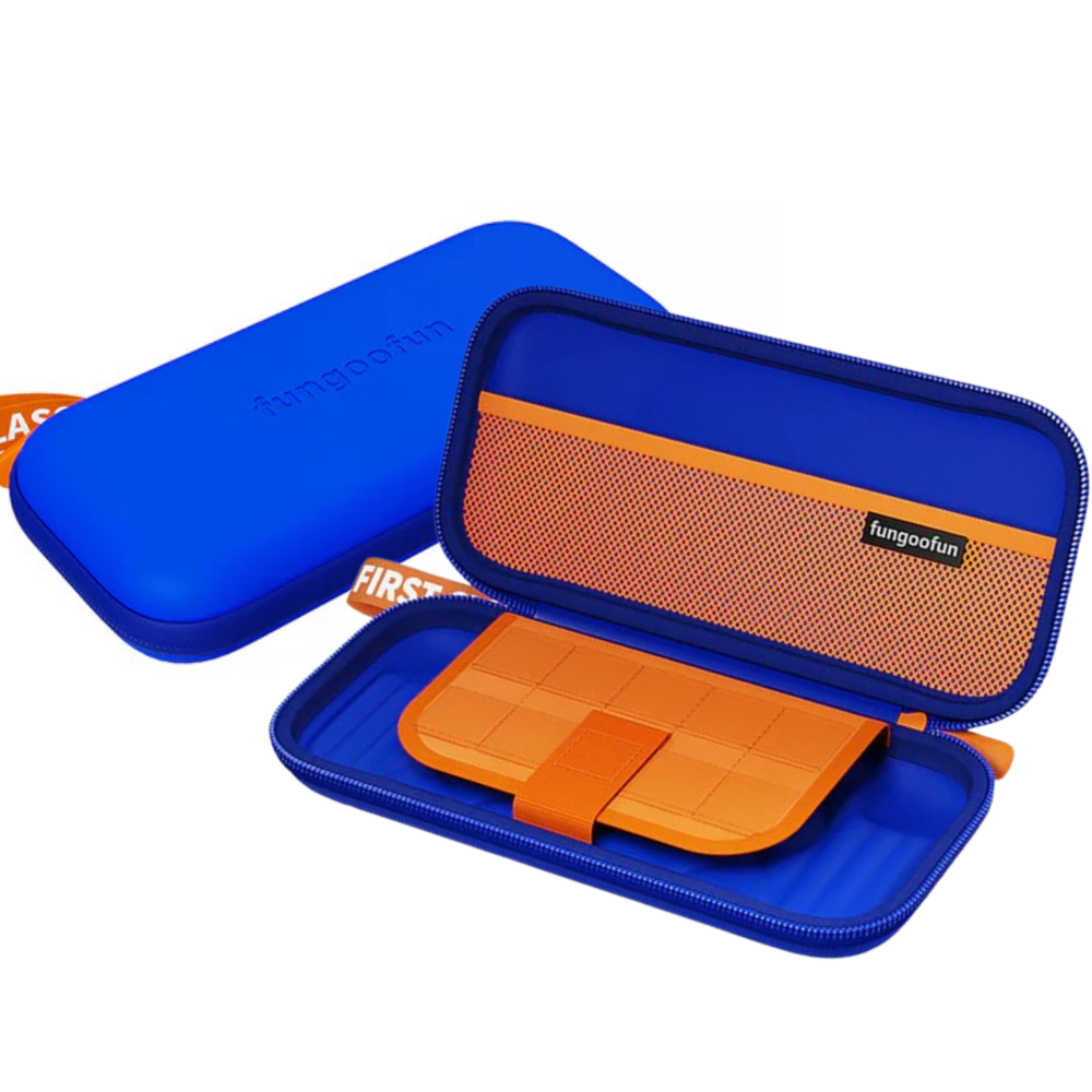 Сумка органайзер для гаджетов и аксессуаров,кабелей,проводов, силиконовая,влагостойкая на 1 отделение,синяя Каменец-Подольский - изображение 1