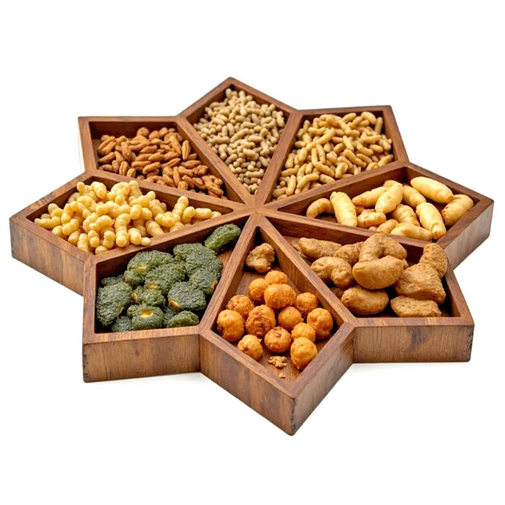 Менажница деревянная 