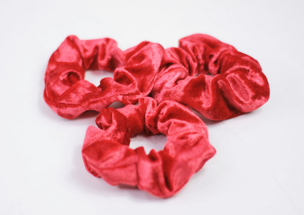 Набір резинок для волосся велюровий Харків - фото 1