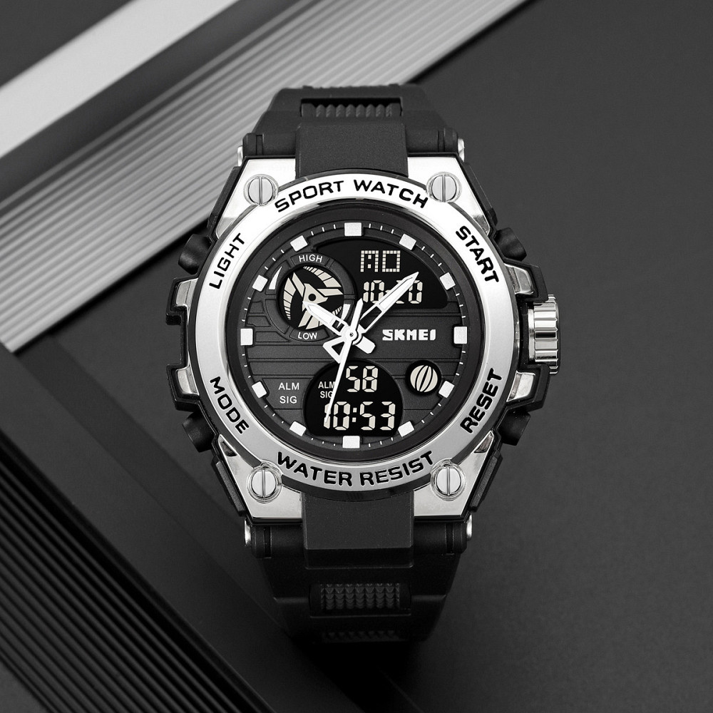 Skmei 2360BKSI Black-Silver Київ - фото 6