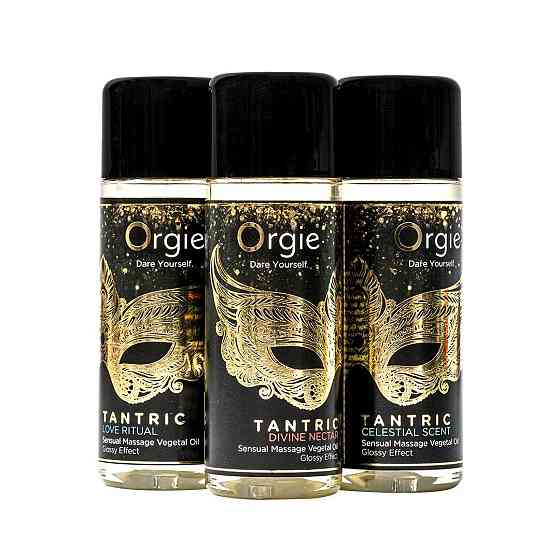 Набір олій для тантричного масажу Orgie – Tantric Mini Size Collection (3х30 мл), зволоження Sex Aura Київ