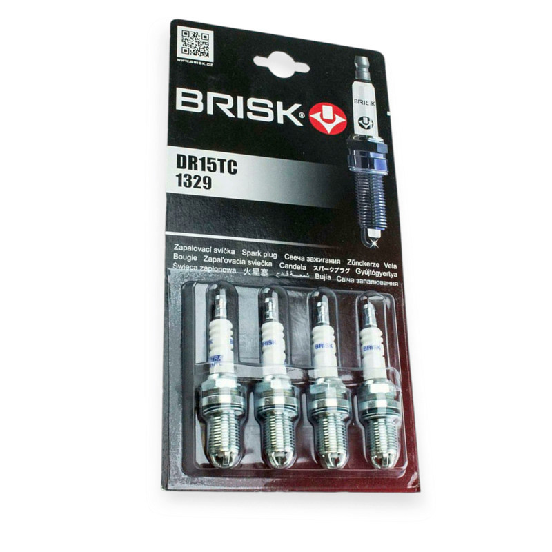 Свічки EXTRA 3-конт. (DR15TC) 2112 кл.на 16 (1329) блістер Brisk Мукачево - фото 1