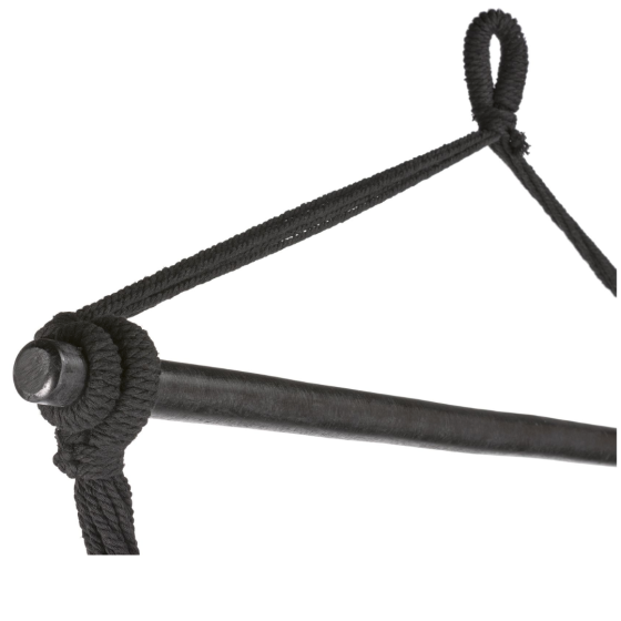 Бразильське крісло - гамак Outtec Boho XXL чорний Киев