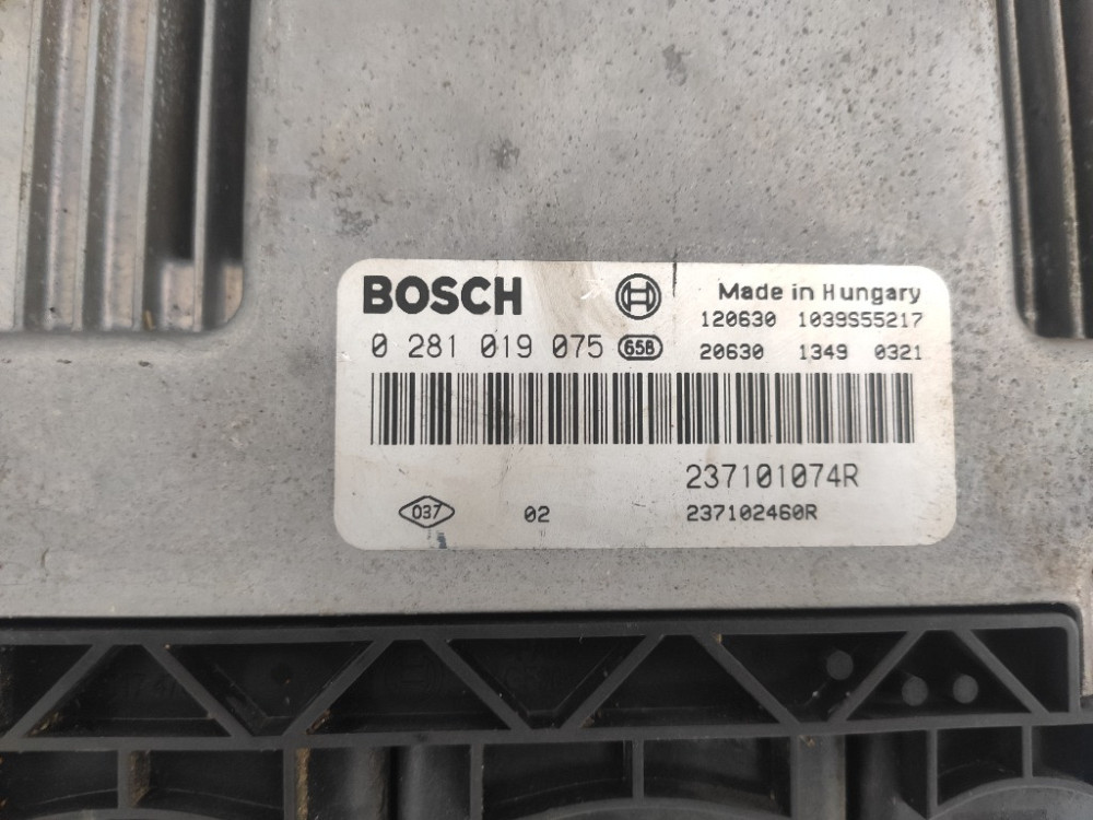 Блок керування двигуном комплект Renault Megane III 1.6 dci 2009-2016 (237102460R) Ковель - фото 2