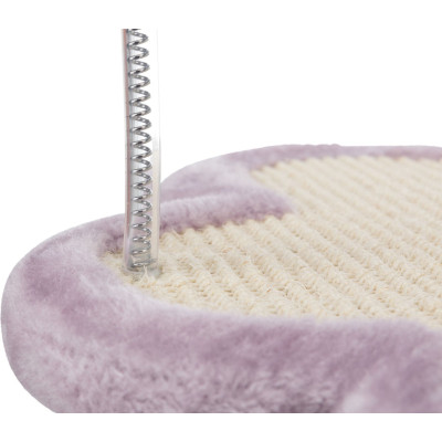 Дряпка (кігтеточка) для котів Trixie Junior Стовпчик-лапа з іграшками 40х38х50 см світло-бузковий (4011905429311) Вінниця - фото 3