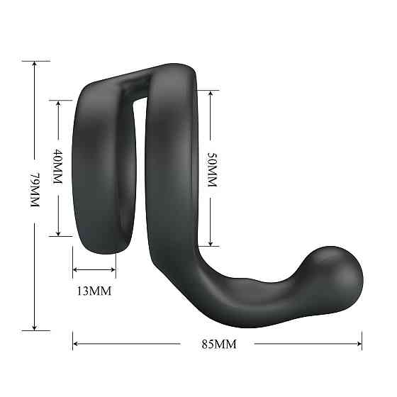 Ерекційне кільце Crazy Bull - Yancy Silicone Cock Ring, BI-210231 Sex Aura Київ