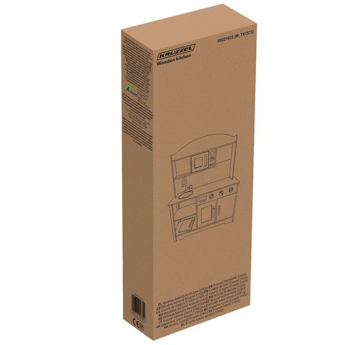 Детская игровая деревянная кухня с посудой и аксессуарами Kruzzel (21933) Нововолынск - изображение 16