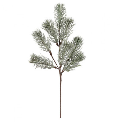 Декоративная ветвь YES! Fun хвойная 47 см, заснеженная (973942) Винница - изображение 1