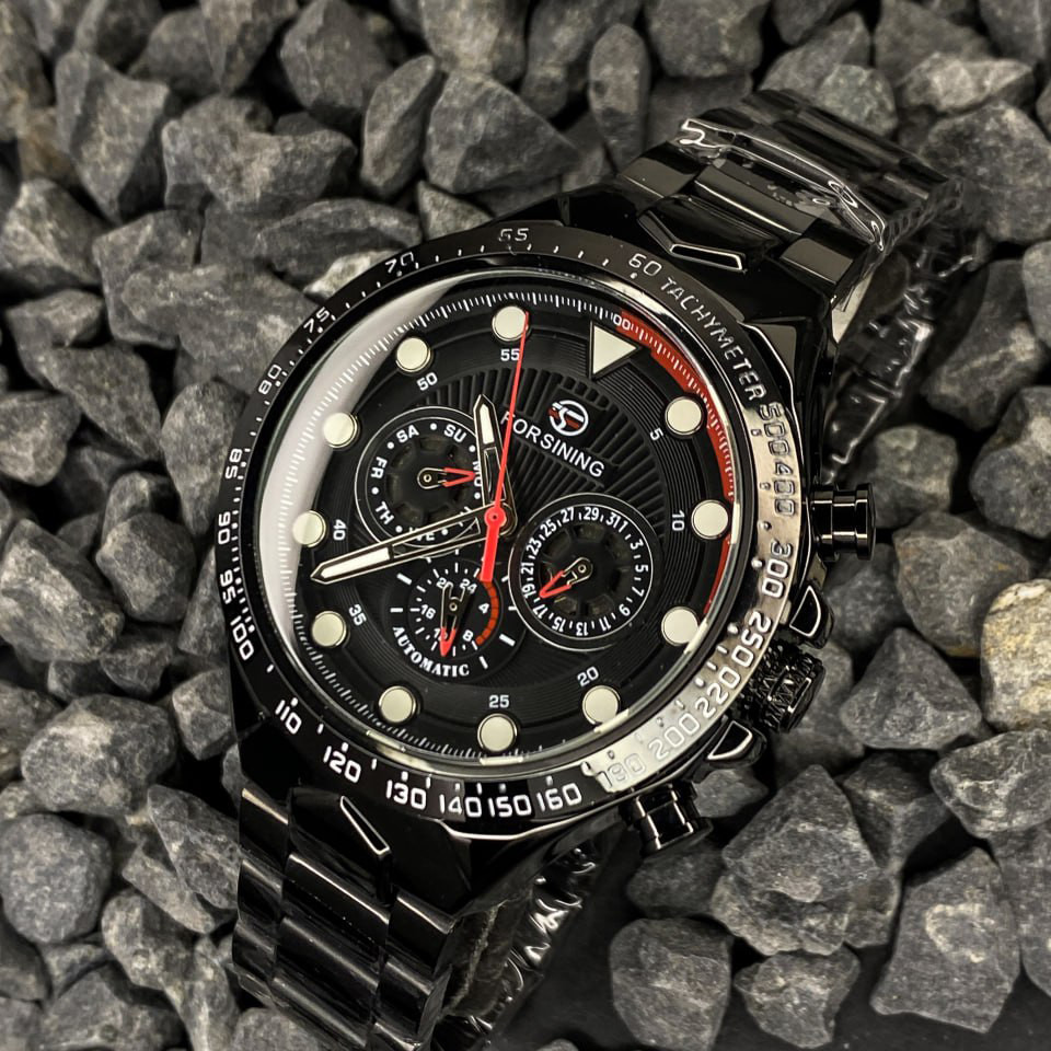 Forsining 6911 All Black Steel Киев - изображение 2