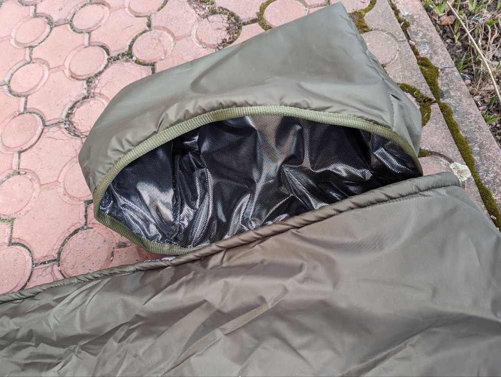 Демісезонний спальний мішок просторий Omni-Heat. Спальник ЗСУ. Військовий спальний мішок збільшень  Дніпро - фото 10