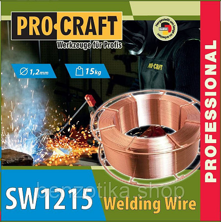 Зварювальний дріт Procraft SW1215 1.2 мм 15 кг Киев - изображение 4