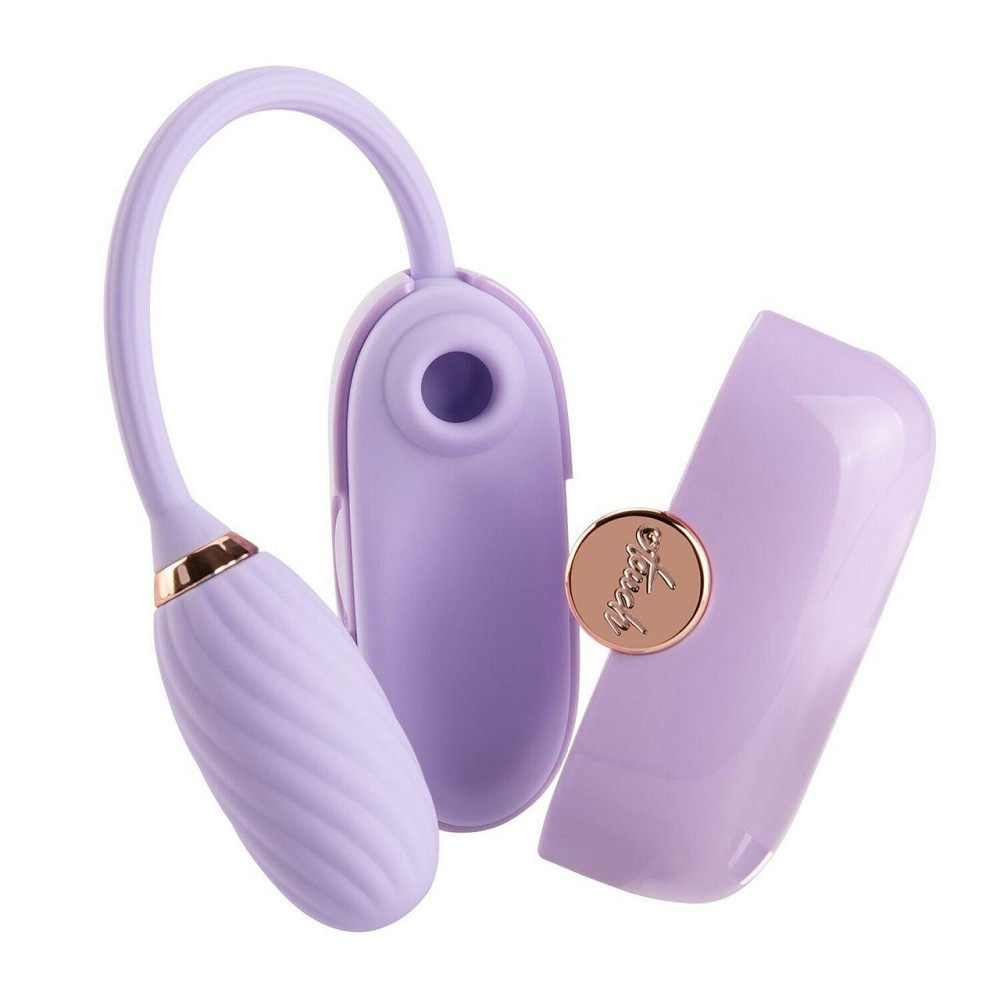 Вакуумный клиторальный стимулятор Otouch Louis Vibrate Purple с виброяйцом, в кейсе Sex Aura Киев - изображение 1