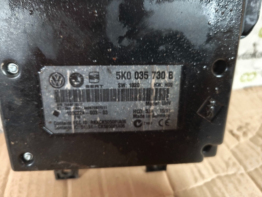 Блок керування Bluetooth VW Golf VII 7 2012-2020 (5K0035730B) Ковель - изображение 2