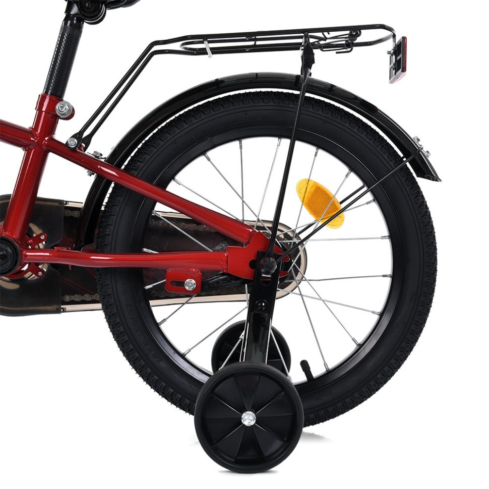 Велосипед детский MB 18011, 18 дюймов, красный Винница - изображение 2