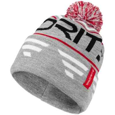 Шапка Favorite Pompon Hat 56 Gray Black Logo (1693.08.86) Вінниця